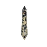 pendentif-jaspe-dalmatien-pointe-longue