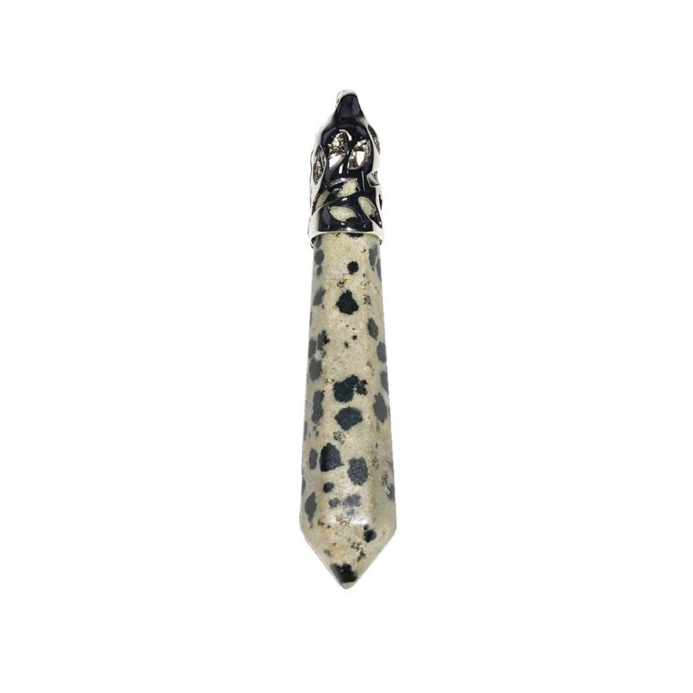 pendentif-jaspe-dalmatien-pointe-longue