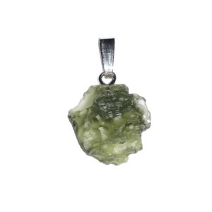 Pendentif Moldavite - Pierre brute