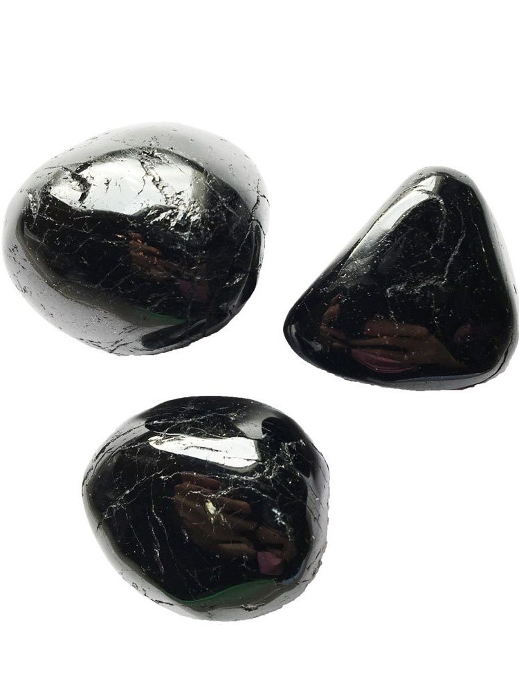 pierres roulées tourmaline noire