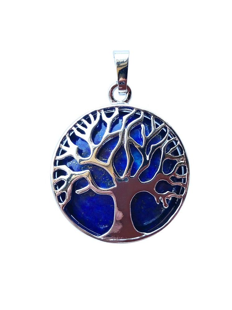 pendentif lapis lazuli arbre de vie
