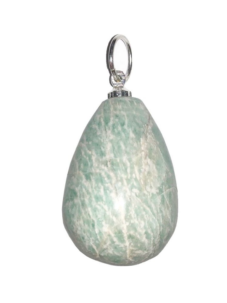 pendentif amazonite goutte eau