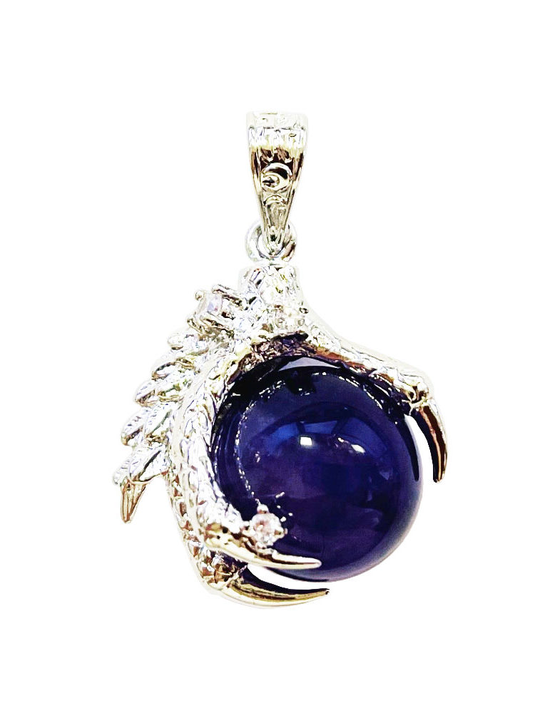 Pendentif Améthyste Main de Dragon