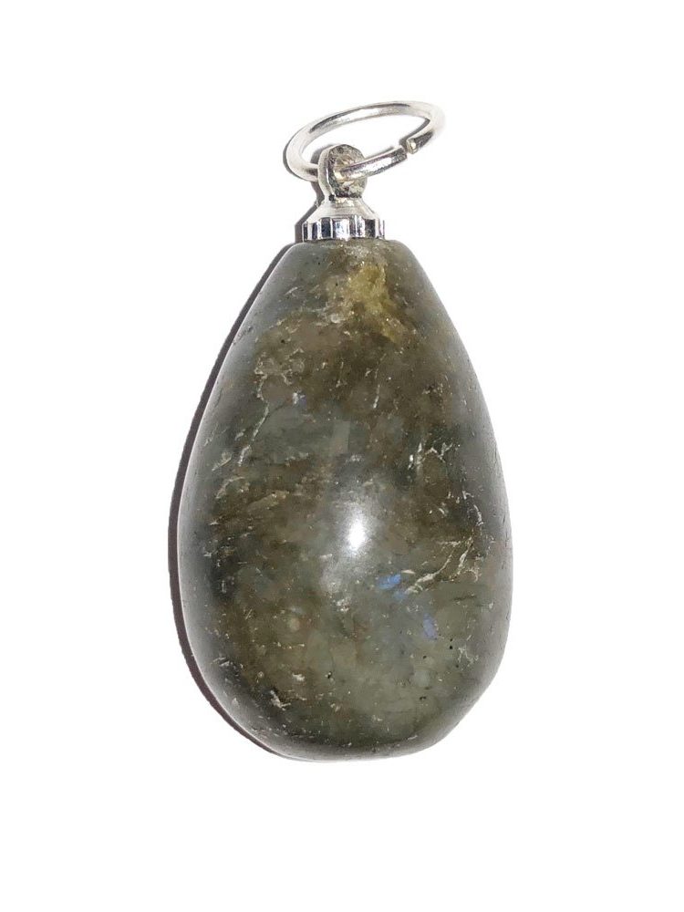 pendentif labradorite goutte eau