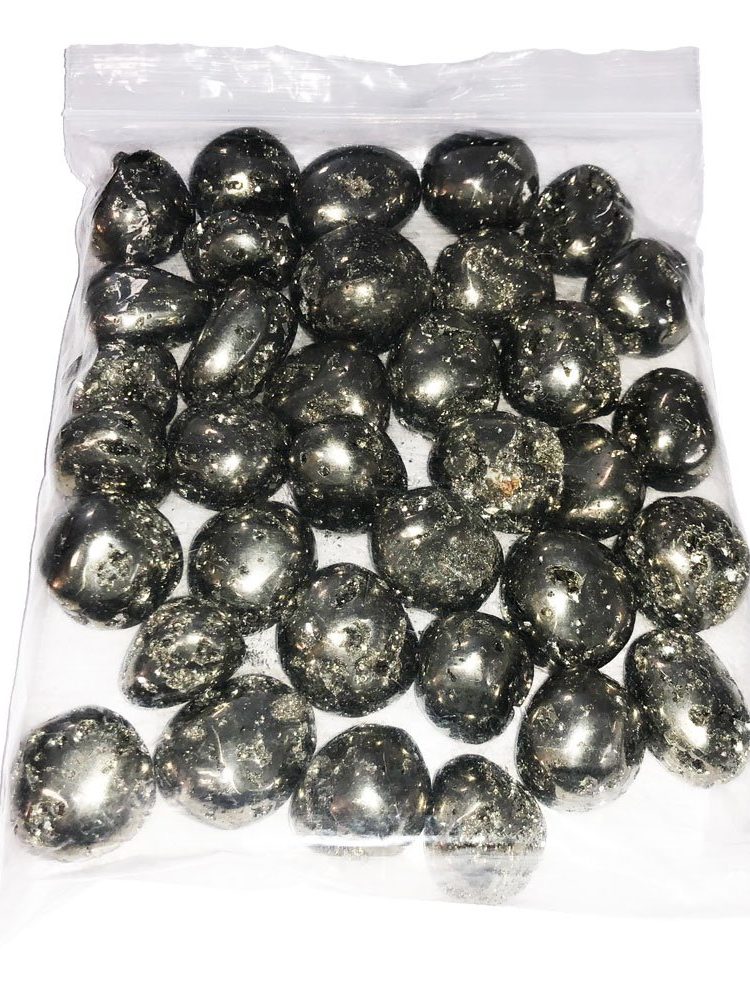 sachet pierres roulées pyrite du pérou 1kg