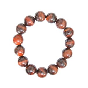 Bracelet Oeil de boeuf - Pierres boules 12mm